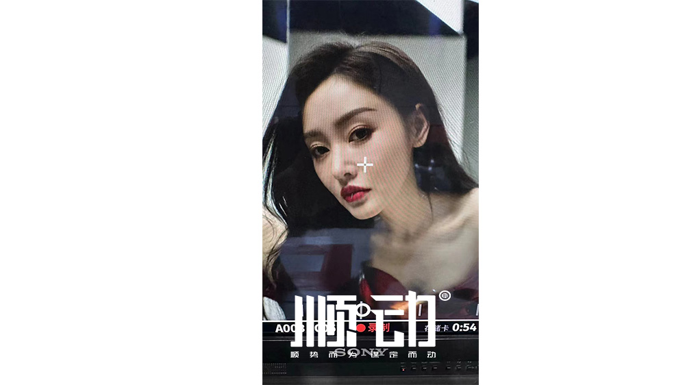 順動(dòng)拍攝張?zhí)鞇哿謨?nèi)廣告片花絮