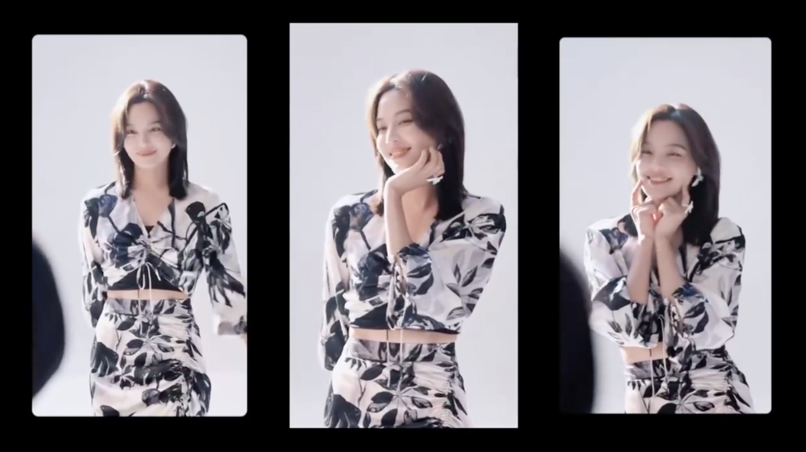 辛芷蕾花少海報(bào)拍攝花絮